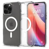 Ovitek Spigen Ultra Hybrid Mag za iPhone 16 Pro - frost clear