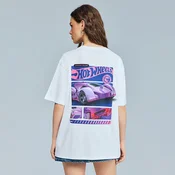 Majica sa printom na ledima Hot Wheels