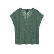 VERO MODA Majica VMTASSA  smaragd