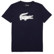 Moška majica Lacoste  Big Logo Core Performance T-Shirt Navy Blue/White  L