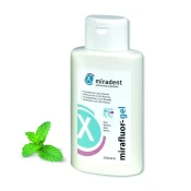 Miradent mirafluor-gel 1,23%, mint, 250ml