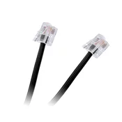 CABLETECH Telefonski kabel 2m 6P4C - 6P4C, crni TEL0033A-2