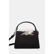 Karl Lagerfeld crossbody torbica ženska usnjena K/SIGNATURE