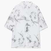 Cropp - Košulja s printom preko cele površine - white
