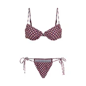LSCN by LASCANA Bikini ecru/mornarska/bordo