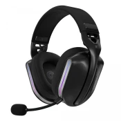 Oniverse Polaris Slušalke z mikrofonom Žična in Brezžična Naglavni trak Igranje iger USB Type-C / USB Type-A Bluetooth Črna