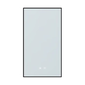 Ogledalo LED Oleander Black 50x90