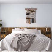 vidaXL Uzglavlje za krevet s ormaricima boja hrasta konstruirano drvo