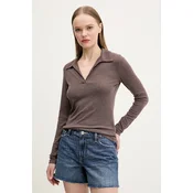 Majica z dolgimi rokavi Abercrombie & Fitch