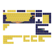 Dark Project Dark Project - Sunset Keycaps [ANSI & ISO], (20850141)