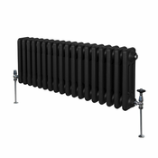 MONSTER Tradicionalni radiator s 3 stebri - 300 x 832 mm - črn, (21569864)