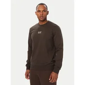 EA7 Emporio Armani Jopa 8NPM30 PJVRZ U6027 Temno rjava Regular Fit