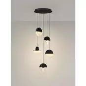 DORIN LED VISILICA CRNA/STAKLO 30W IP20 3000K TRIAK PRIGUŠLJIVA NL9214174