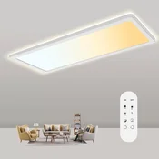 GOODJOO 58x20 cm LED stropna svetilka z daljincem - 22 W