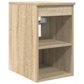 vidaXL Kopalniška omarica vmes Sonoma hrast 30 x 35 x 50 cm