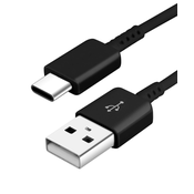 Samsung podatkovni kabel EP-DW700CBE, USB-C, 1,5 m, crni (bulk)