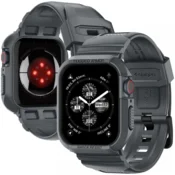 SPIGEN USNJEN PAS SPIGEN RUGGED ARMOR PRO ZA APPLE WATCH 4, 5, 6, 7, 8, 9 SE 44/45 MM, (5000336555)