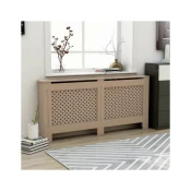 VIDAXL Pokrov za radiator 172x19x81 cm MDF