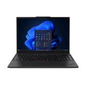 LENOVO ThinkPad T16 G4, prenosnik z Intel Core Ultra 7 255U, 16-palčnim WUXGA zaslonom, 64 GB RAM, 1 TB prostora za shranjevanje, integrirana UMA grafika, Windows 11 Pro, črn, 3-letna garancija