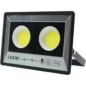 Močna svetilka ZA garažo, vrt, ZA fasade, 100W halogenski reflektor IP66