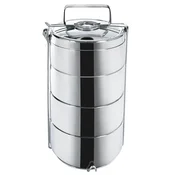 Menažna Posoda, 4 delna, 4x900ml