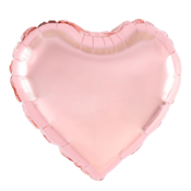 Folijski balon srce rose gold za zabavo