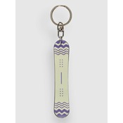 Blue Tomato Snowboard Key Chain beige / violett