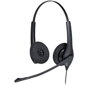 JABRA BIZ 1500 USB Duo, Noice-Cancelling, Wideband, Microphone boom: flexible, for IP-telephony