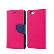 Havana preklopna torbica Fancy Diary Samsung Galaxy A3 2017 A320 - pink modra