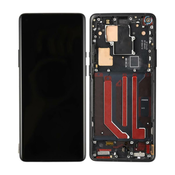 OnePlus 8 Pro - LCD zaslon + steklo na dotik + okvir (Black) OLED