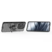 LENUO Ovitek Armor za Redmi Note 14 5G črn