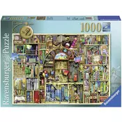 Ravensburger puzzle (slagalice) Bizarre Bookshop 1000pcs RA19418