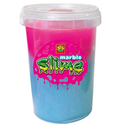 SES Creative Slime - Marble - Blauwe en roze slijm - Goed uitwasbaar – Kant en klare slijm om mee te spelen en ontdekken - Glutenvrij Mulj