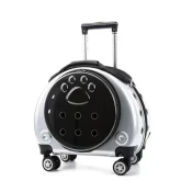 Bolzz kofer za prevoz kucnih ljubimaca Premium, srebrni