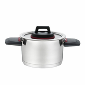MAESTRO Kovinska lonec Maestro MR-3530-20 s zložljivimi ročaji, 3,2 l, debelina 20 cm, primeren za vse tipe kuhalnih površin