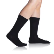 Bellinda BAMBOO COMFORT SOCKS - Classic Mens Socks - Black