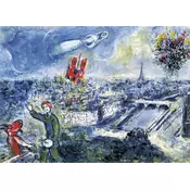 Eurographics - Puzzle Chagall: View of Paris - 1 000 kosov
