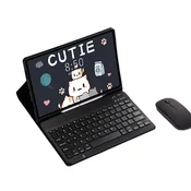 INF Komplet brezžične tipkovnice in miške Bluetooth za Samsung Galaxy Tab S6 Lite 10,4 palca - klasična črna, (5000136350)