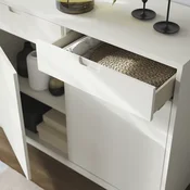TONSTAD Kombinacija za odlaganje, prljavobela, 120x47x201 cm