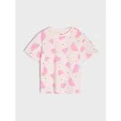 Sinsay - Pamucna majica sa uzorkom - roze