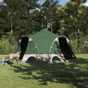vidaXL vidaXL Šotor z dome s streho s shranjevanjem Zelena 505 x 450 x 248 cm, (5000091079)