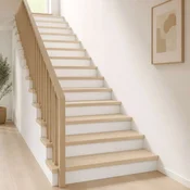 Vidaxl Stopnice 12 kos 120 x 25 x 2 cm Bela Masivno hrastovo les