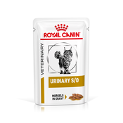 Royal Canin Veterinary Feline Urinary S/O - 12x85 g (Koščki v omaki)