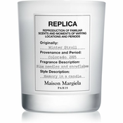 Maison Margiela REPLICA Winter Stroll mirisna svijeca limitirana serija 165 g