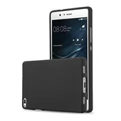 Cadorabo Cadorabo Case, združljiv s Huawei v Frost Black - Zaščitni pokrov, narejen iz fleksibilnega silikona TPU, (20570448)