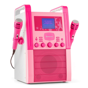 AUNA karaoke sestav KA8P-V2 BK, roza