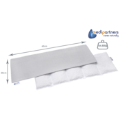 Medi Partners Thermophor with cherry seeds large 20x60 – 5 chambers Waffle – Gray