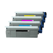Komplet Oki 43865708 + 43872305 + 43872306 + 43872307 / C5650 / C5750 kompatibilni tonerji