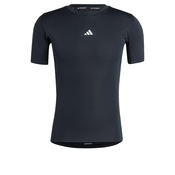 ADIDAS PERFORMANCE Majica črna/bela