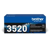 Brother TN3520 Toner, Crni
